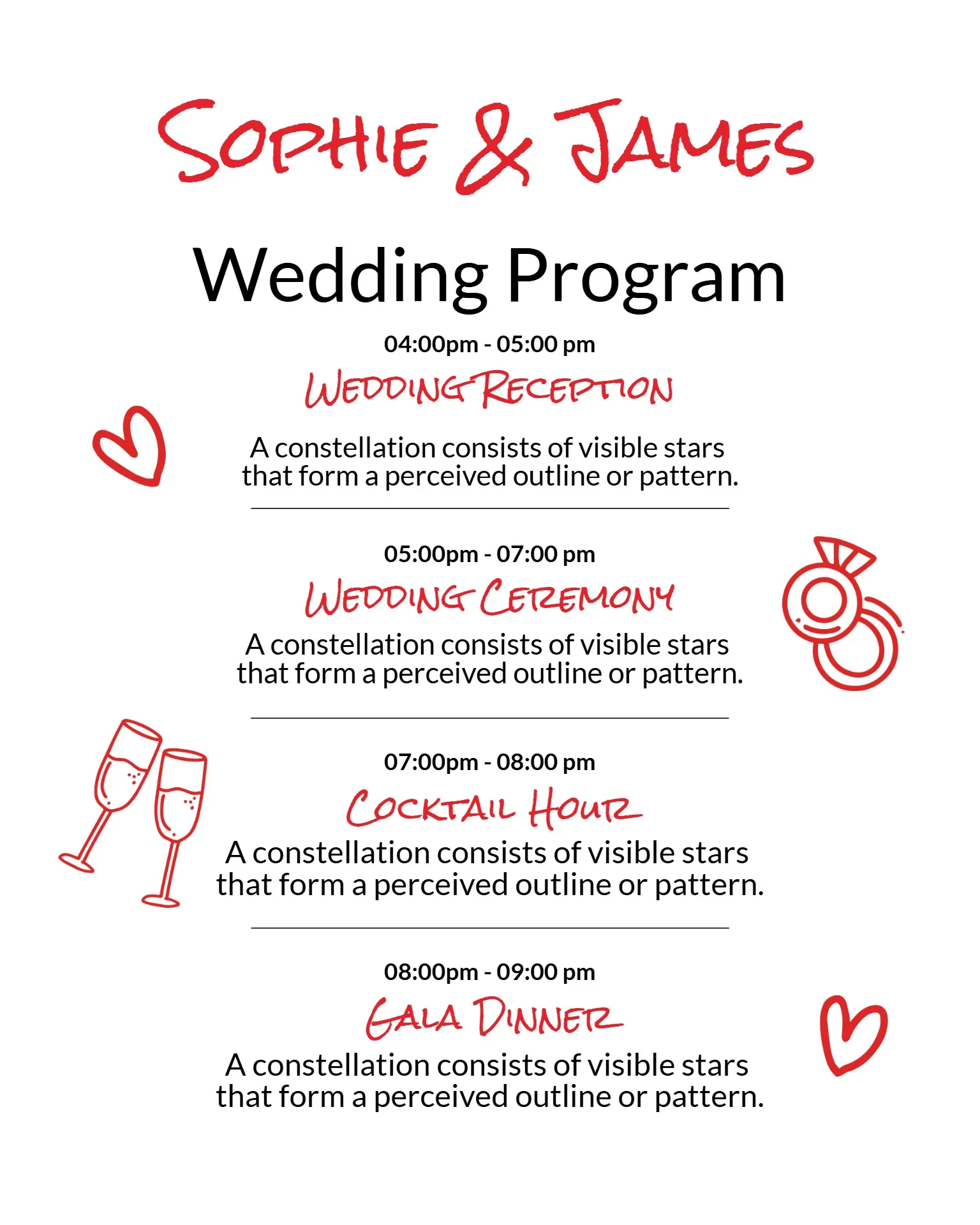 Wedding Programs Wedding Programs