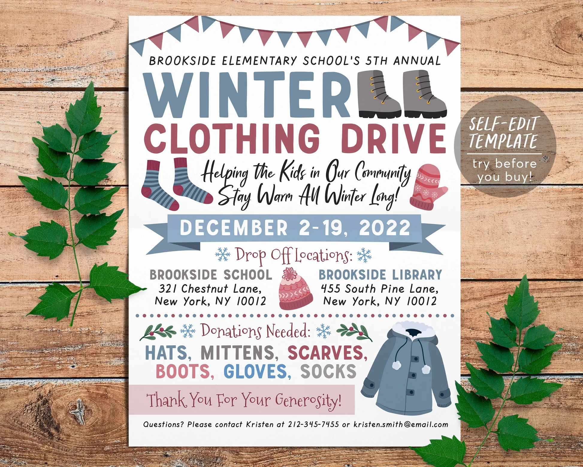 Winter Clothing Drive Flyer Editable Template Charity Church Fundraiser Printable Pta Pto Christmas Cold Coat Jacket Donations Flyer 326313447 Winter Clothing Drive Flyer Editable Template Charity Church Fundraiser Printable Pta Pto Christmas Cold Coat Jacket Donations Flyer 326313447