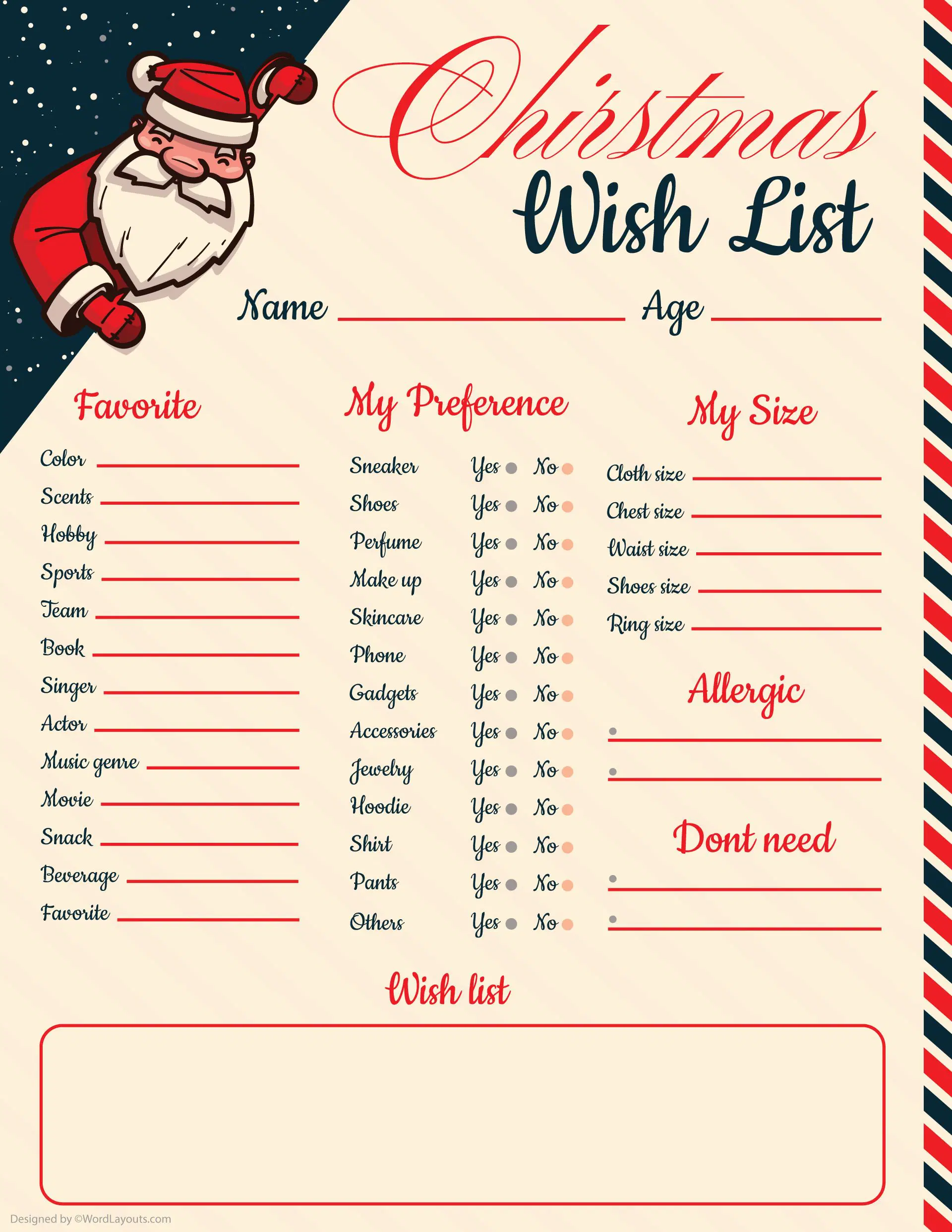 Wishlists