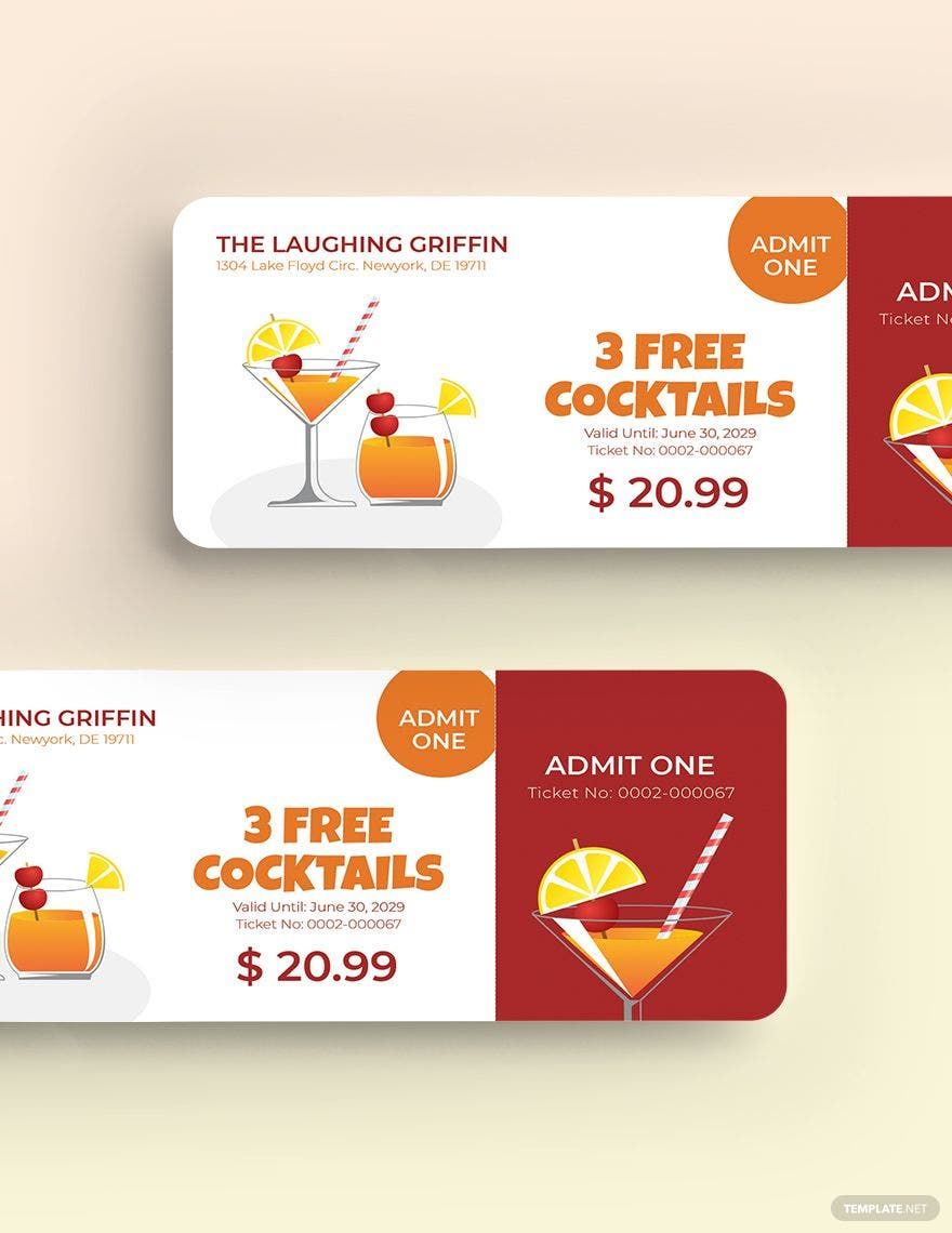 free printable drink tickets template free printable drink tickets template
