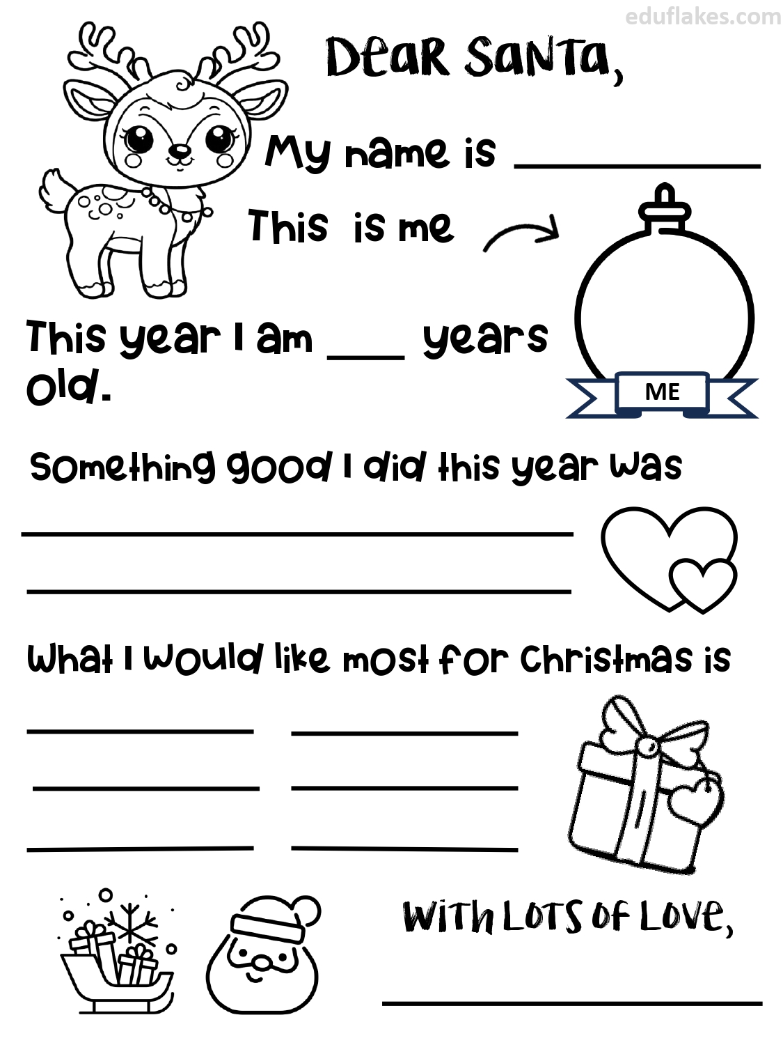 Write To Santa Free Printable Letter Templates For Kids Write To Santa Free Printable Letter Templates For Kids