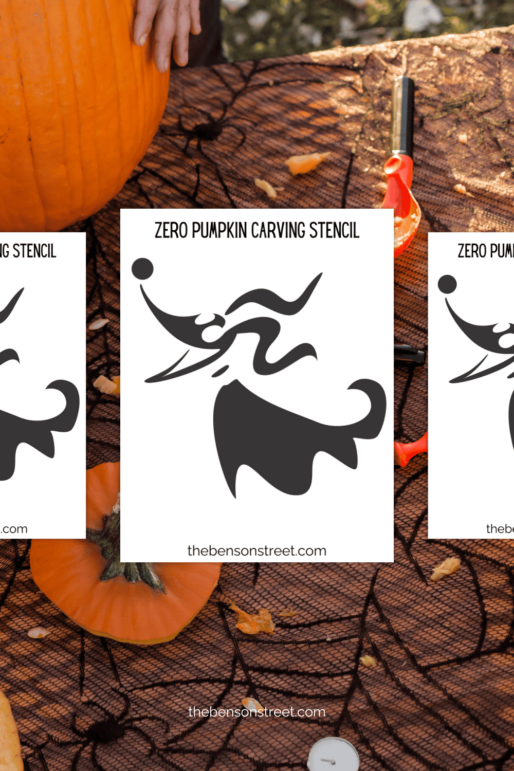 Zero Pumpkin Stencil Printable